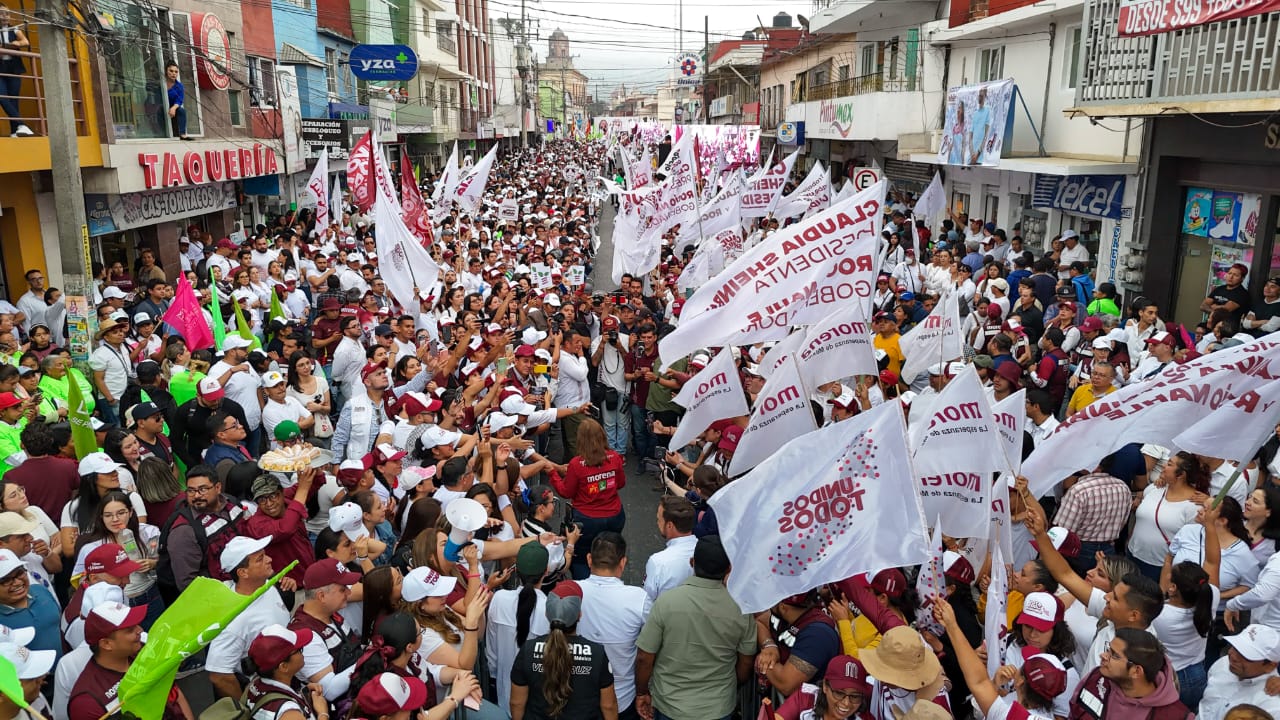 ¡Soporten! dice Rocío Nahle a oposición, encuesta seria le da 25 puntos de ventaja Rocío Nahle
