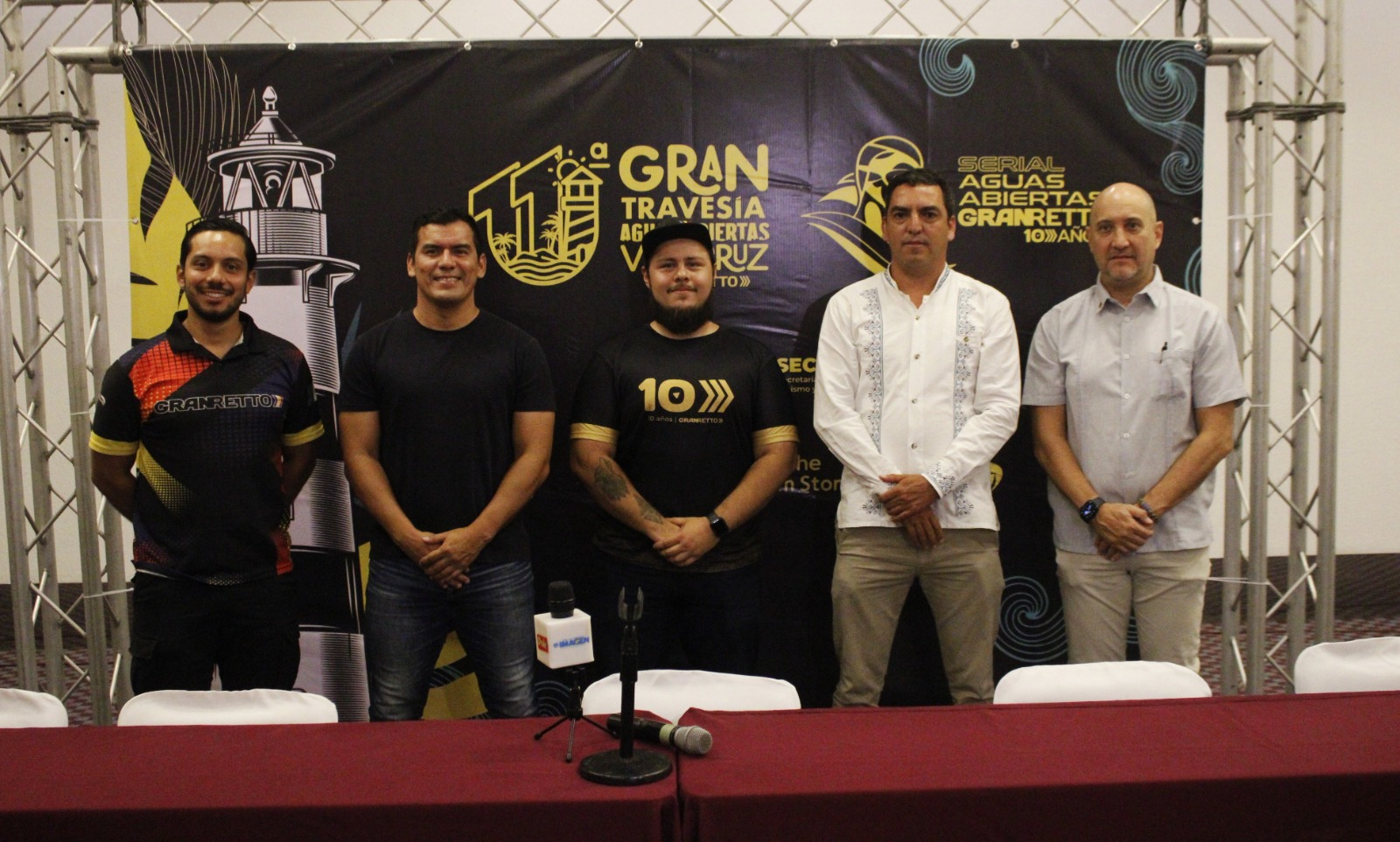 Presentan Gran Travesía de Aguas Abiertas Veracruz 2024 aguas abiertas