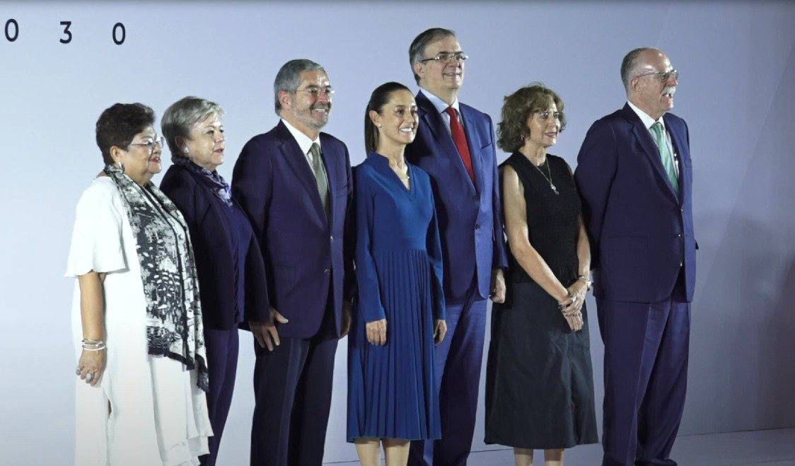 Presenta Claudia Sheinbaum parte de su gabinete; vuelve Marcelo Ebrard IMG-20240620-WA0009