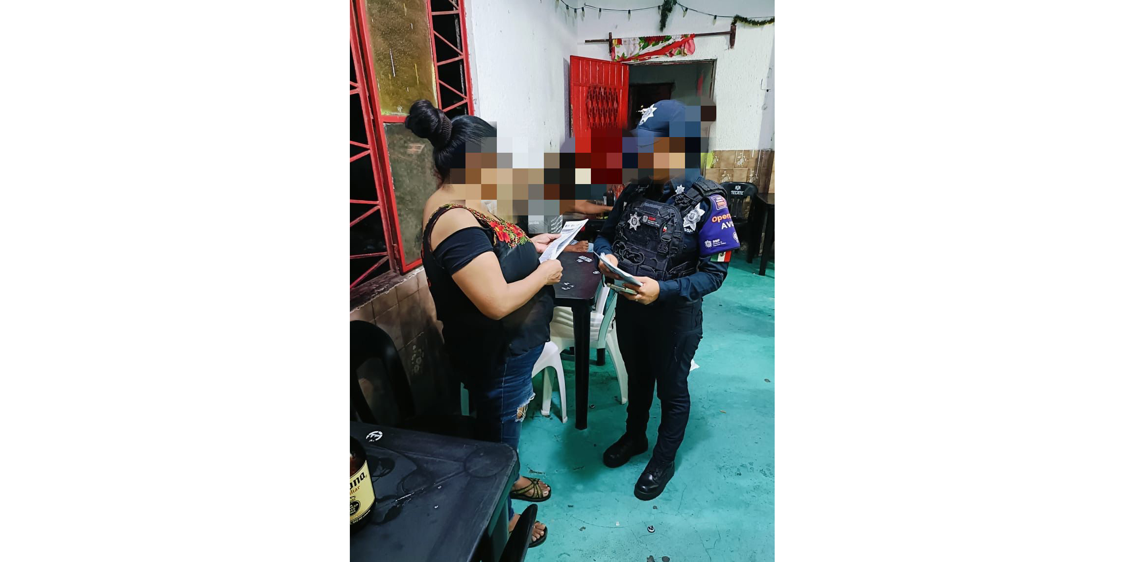 Recorre SSP 141 establecimientos durante Operativo y Cantinas realizado en 26 municipios Operativo Antros