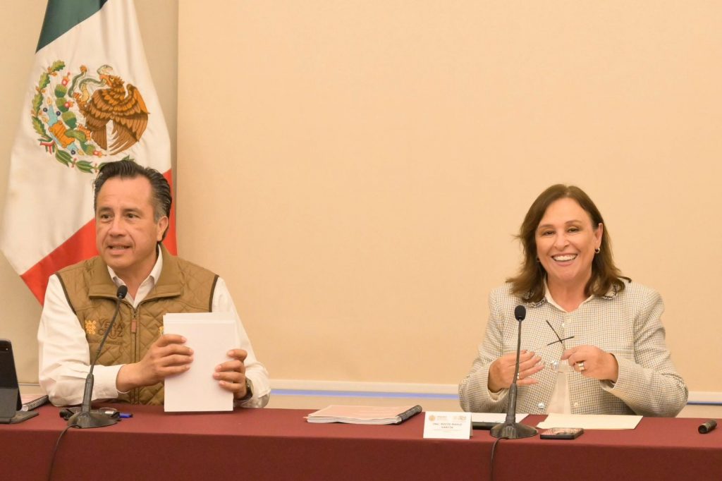Rocío Nahle y Cuitláhuac García