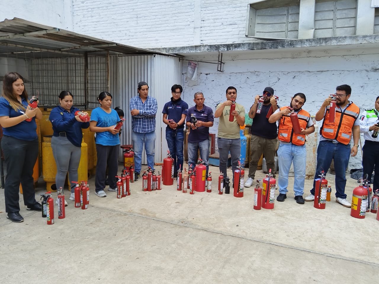 capacitación incendios