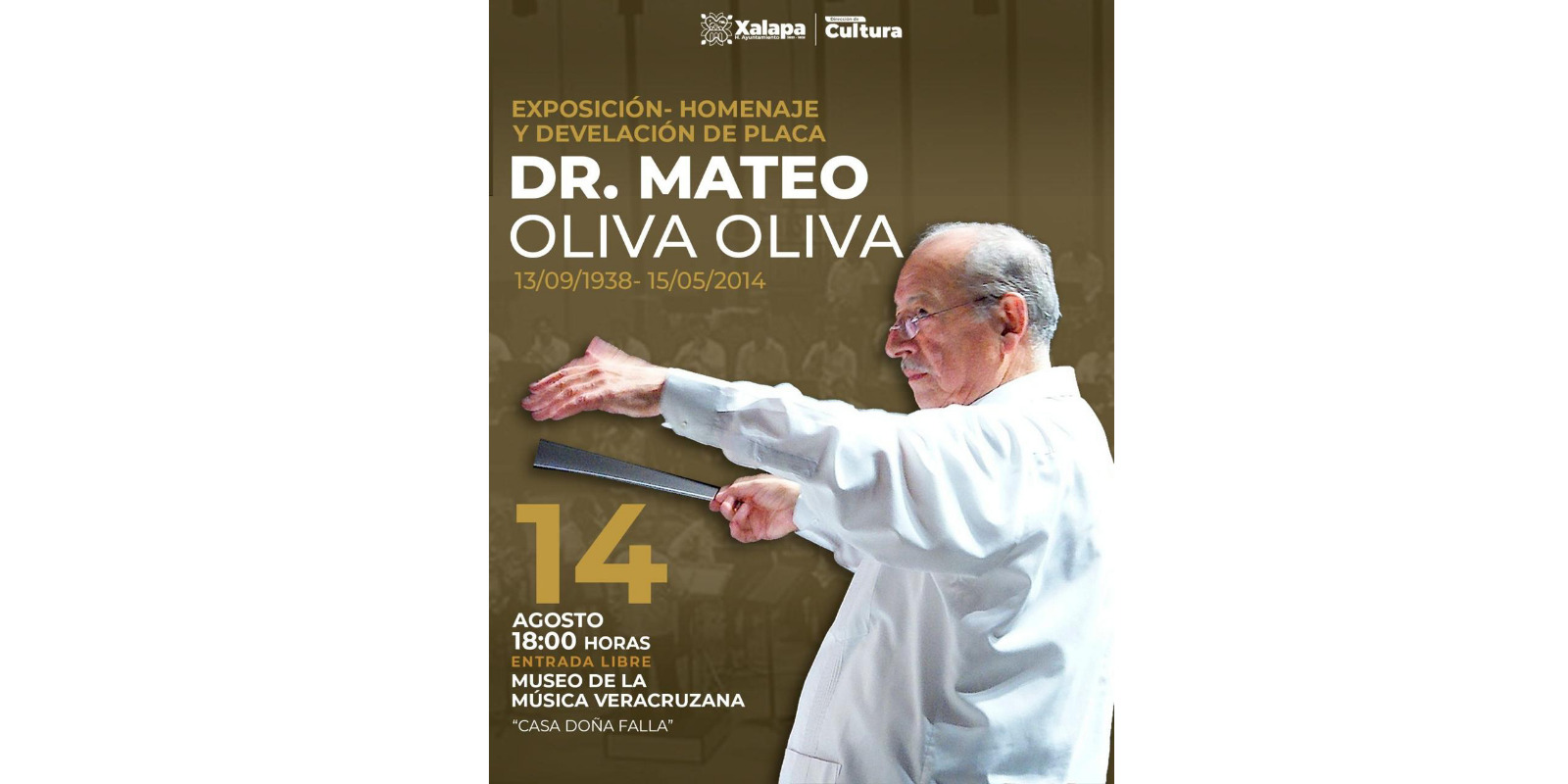 Rendirá Ayuntamiento homenaje a Mateo Oliva, ícono de la música veracruzana mateo olivas