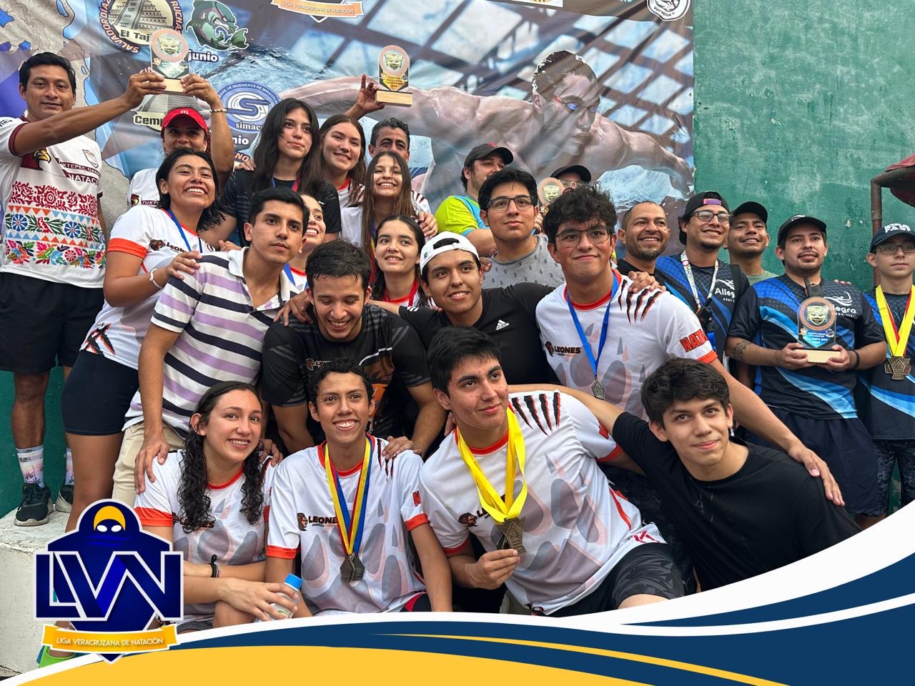 Sobresalen nadadores y nadadoras de la Liga Veracruzana de Natación en certamen nacional nadadores3