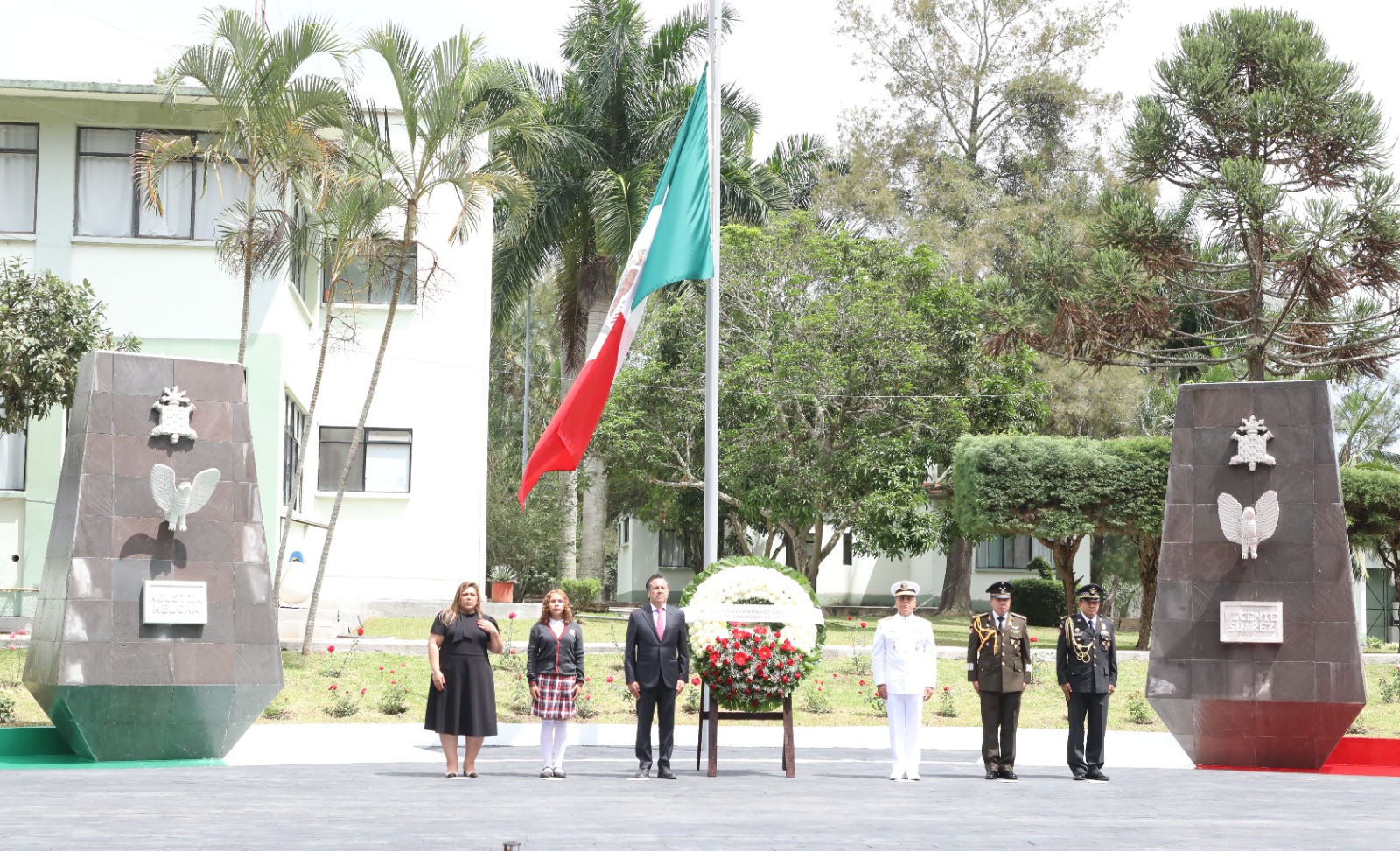 Con respeto y admiración, rinde Veracruz homenaje a los Niños Héroes Ceremonia Niños Héroes