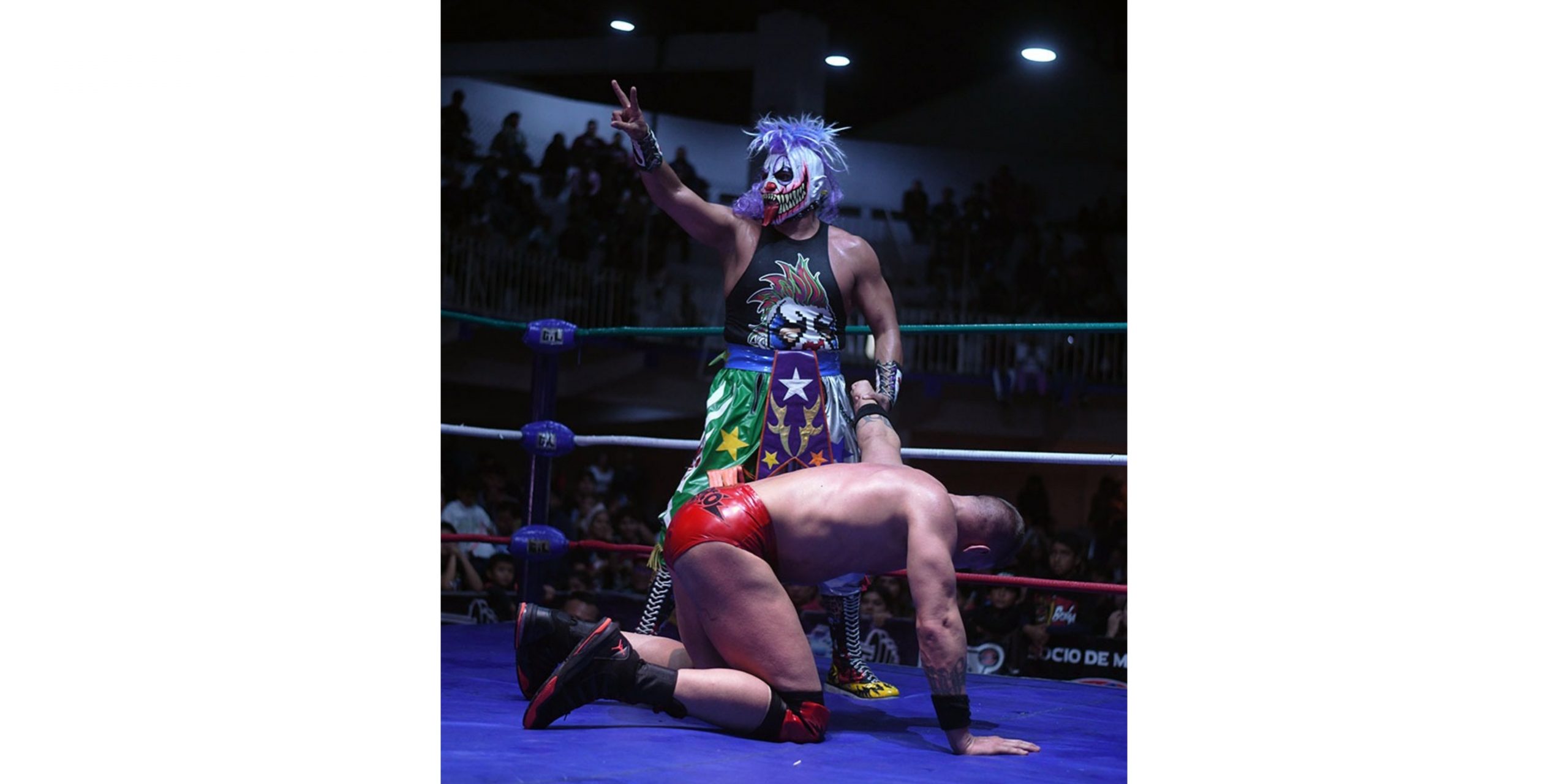 Psycho Clown, Pagano y Corleone revolucionan a Xalapa Lucha libre