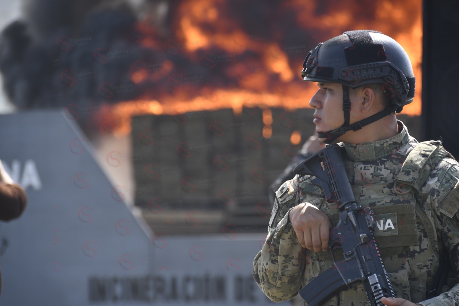 Incineración de narcóticos - 01