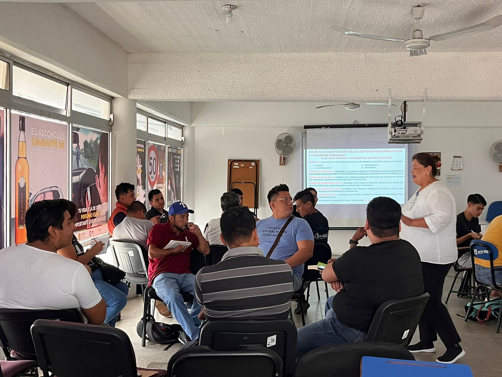 Capacita Transporte del Estado a 22 mil 755 conductores y conductoras de licencia tipo A en Veracruz Cursos