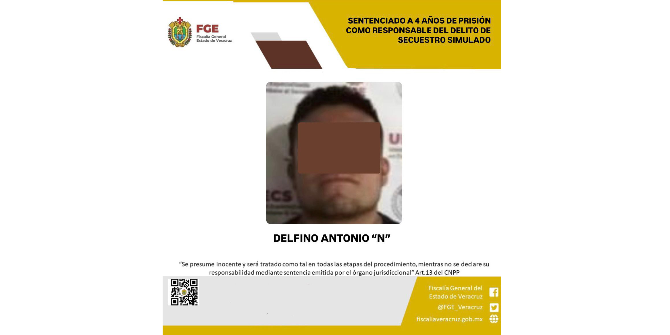Sentenciado a 4 años de prisión como responsable del delito de secuestro simulado WhatsApp Image 2024-11-16 at 08.00.59