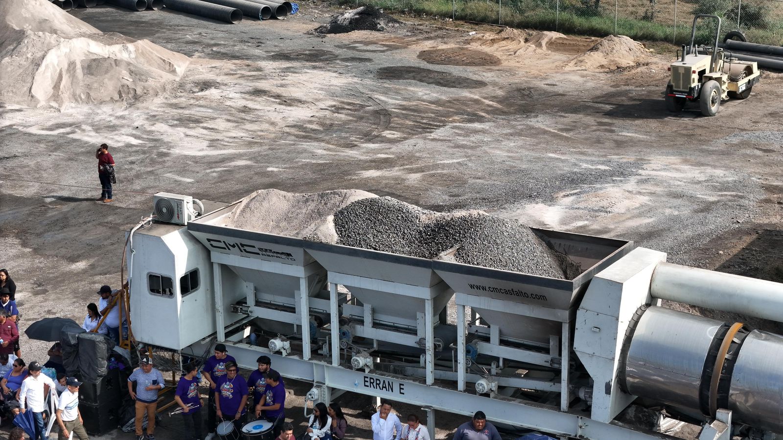 procesadora de asfalto