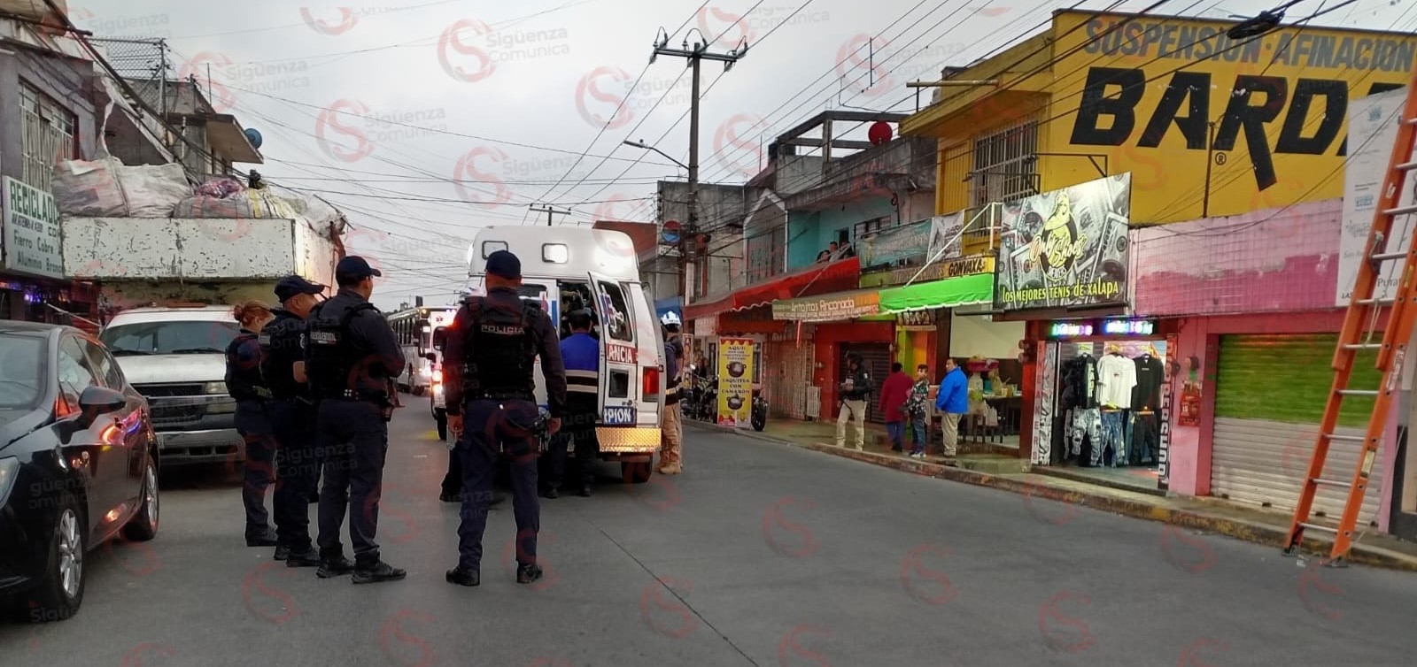 Comerciante es agredida con aceite caliente en la colonia Revolución emergencia