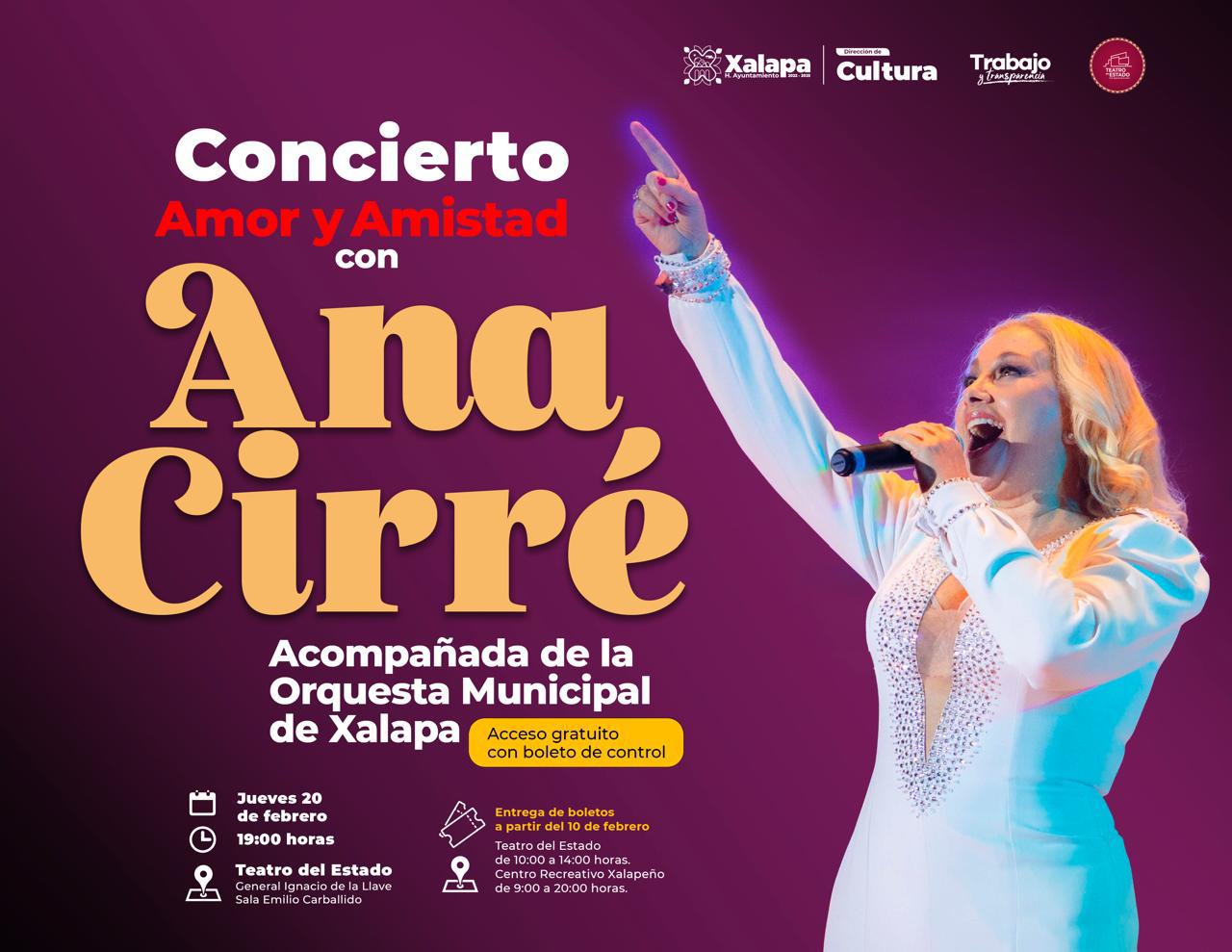 Ana Cirré, en Xalapa Ana cirret