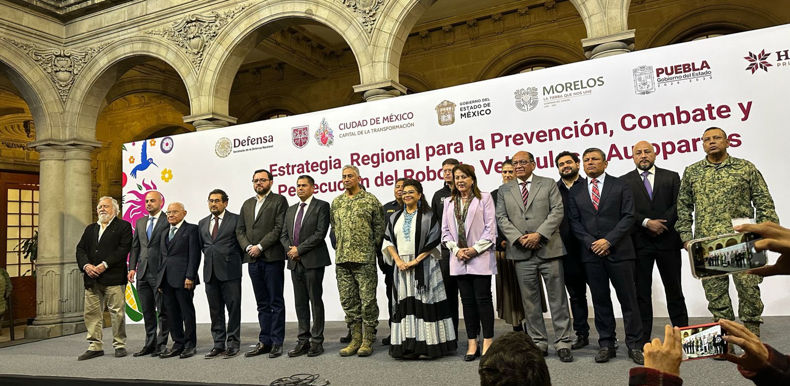 Cdmx, Puebla, Morelos, Hidalgo y Estado de México coordinan acciones contra robo de autos WhatsApp Image 2025-02-19 at 20.28.04
