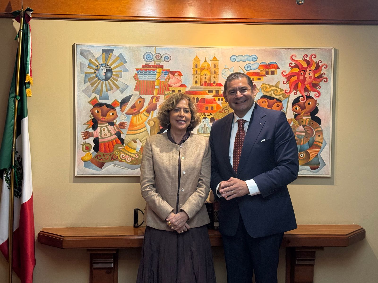 Con respaldo del Gobierno de Sheinbaum, en Puebla se detona potencial tecnológico y científico Armenta Mier