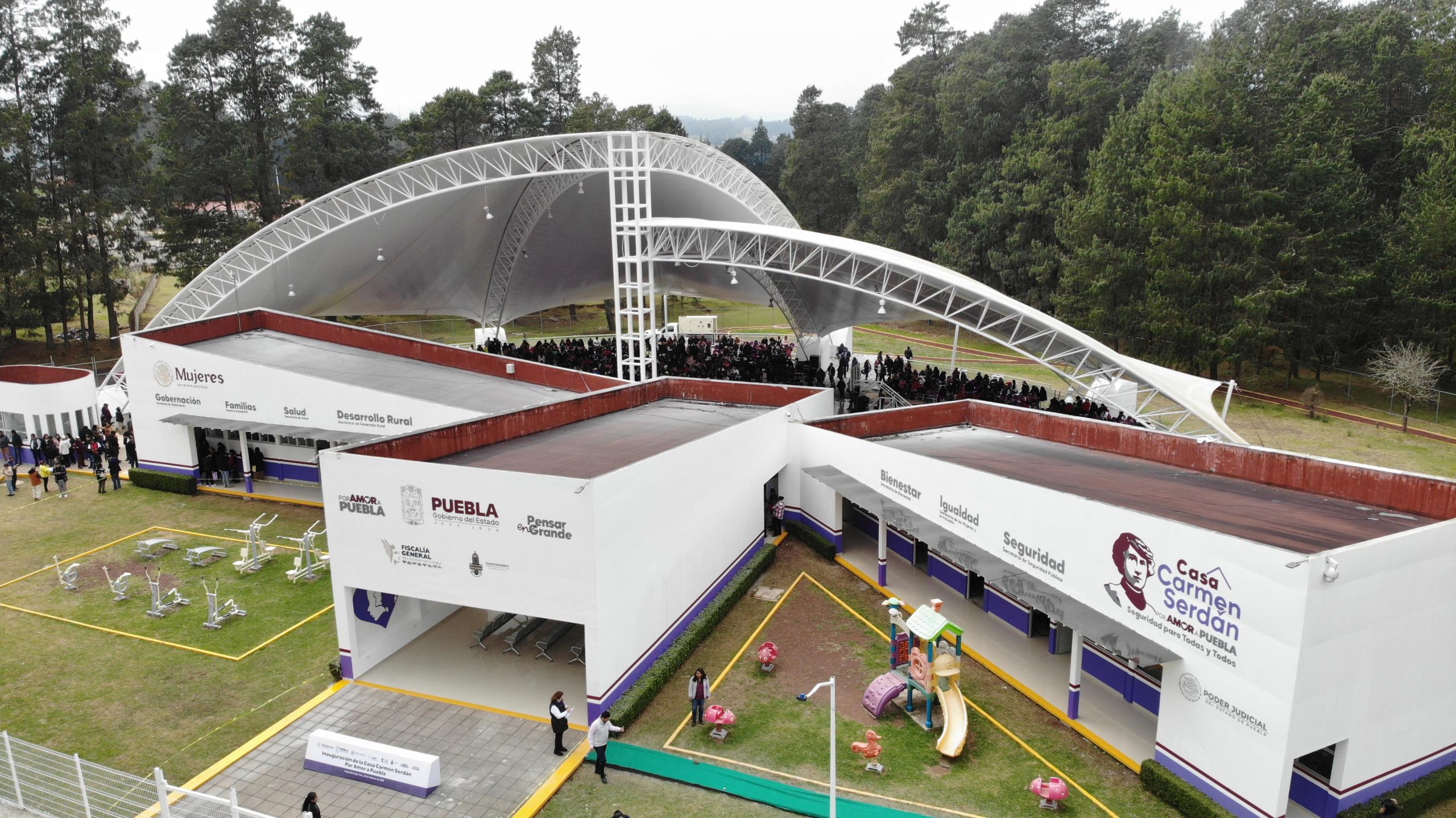 Cuarta casa Carmen Serdán para la protección de las mujeres y combate al feminicidio Casa Carmen Serdán