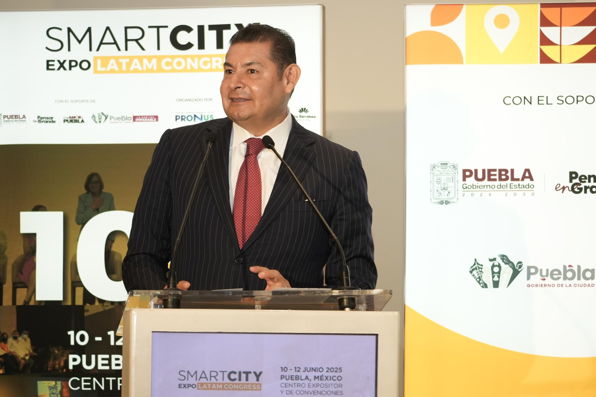 Alejandro Armenta, anunció la décima edición de SMART City en Puebla Alejandro Armenta-01