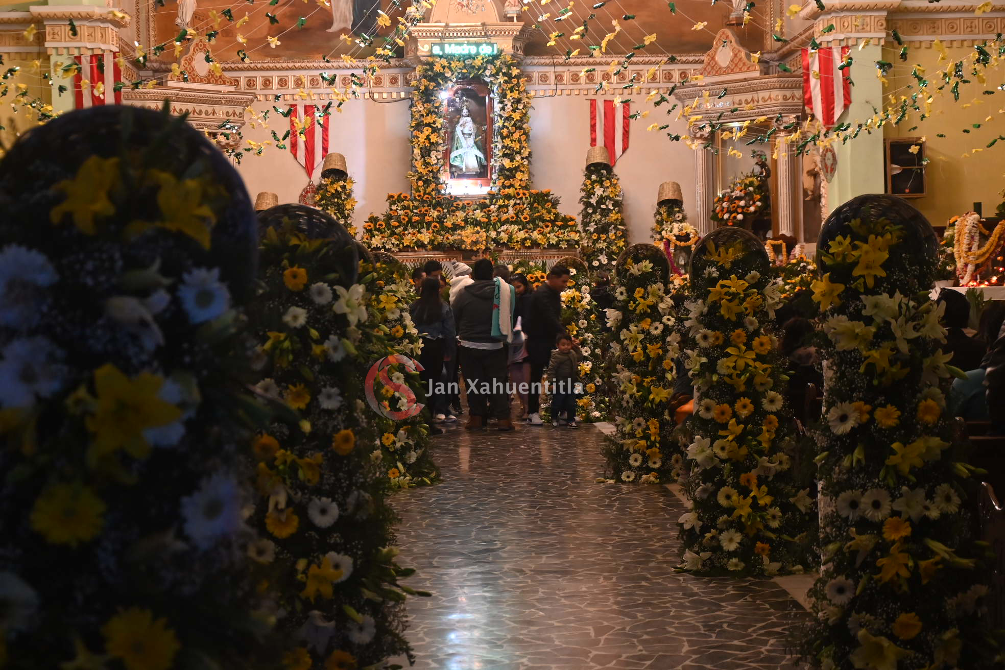 Fiesta patronal en San José Aztatla, comunidad de Contla de Juan Cuamatzi en el estado de Tlaxcala Feria de Sna José