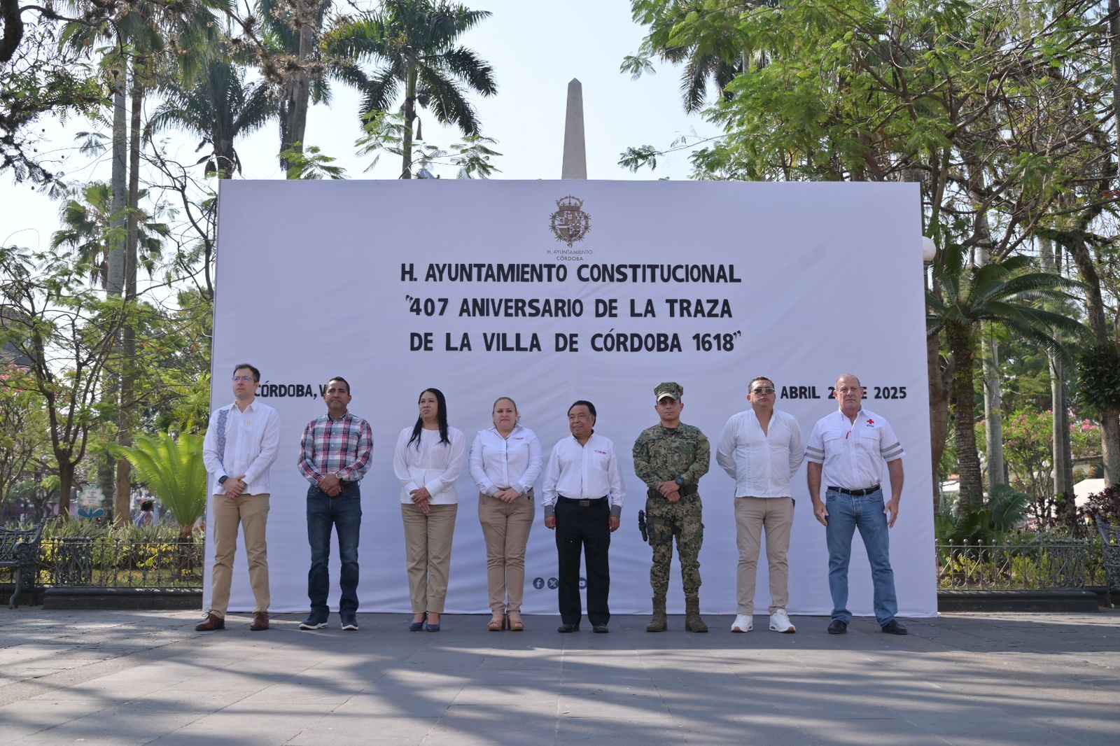 En conmemoración a la Traza de la Villa de Córdoba en 1618, autoridades realizan acto cívico WhatsApp Image 2025-04-27 at 3.46.36 PM
