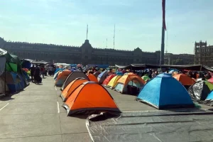 manifestación zócalo CDMX
