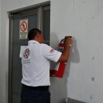 Protección Civil de Córdoba realiza mantenimiento preventivo a extintores
