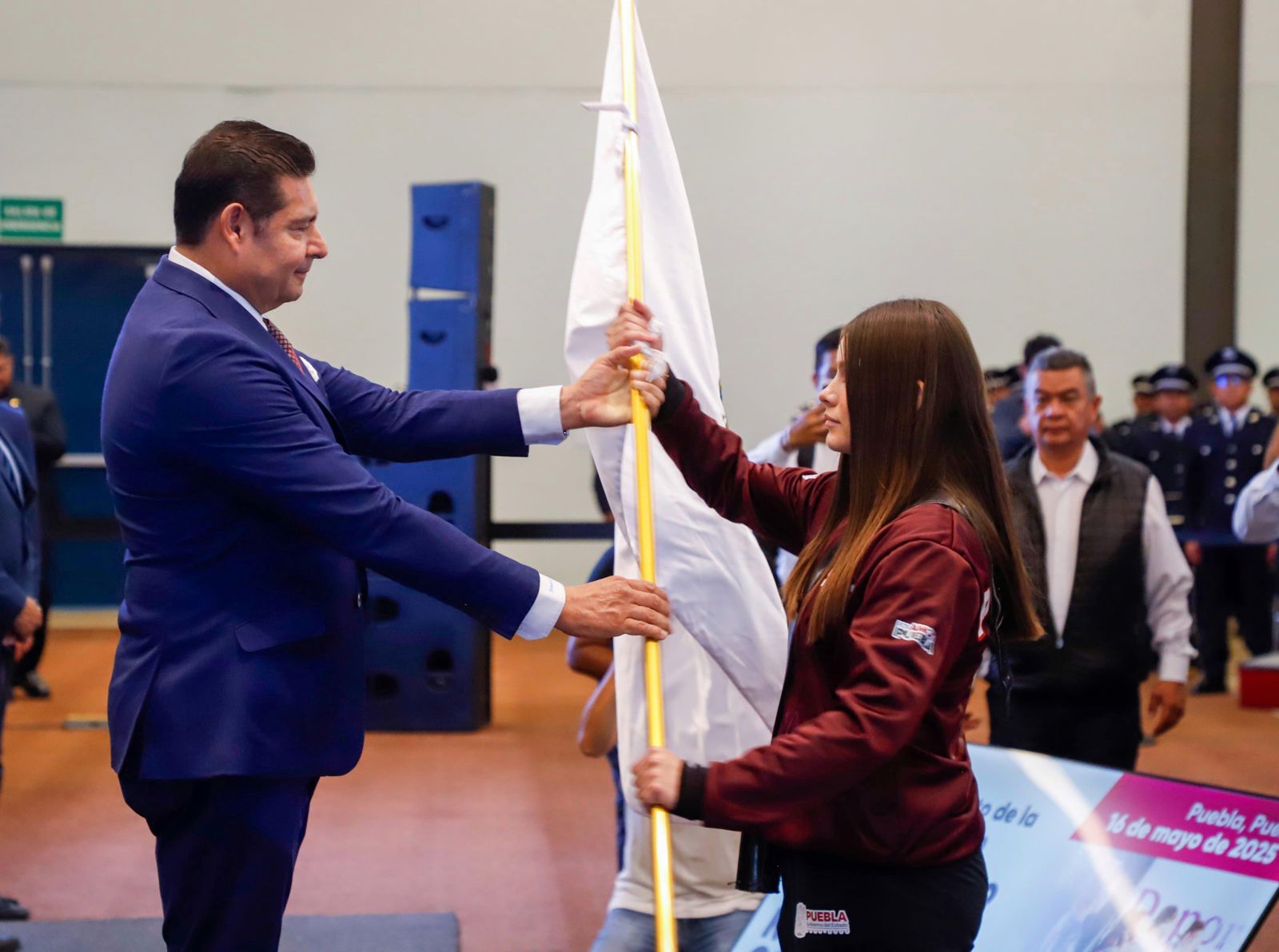 Después de 13 años, Puebla regresa a competencias CONADE Armenta Mier