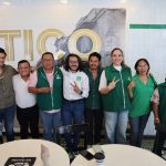 Edgar Herrera ratifica respaldo total del Partido Verde a Bertha Ahued