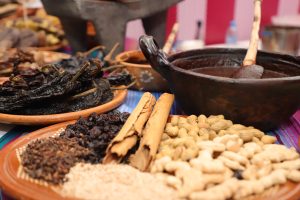 mole poblano-comida