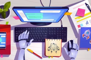 escritura IA
