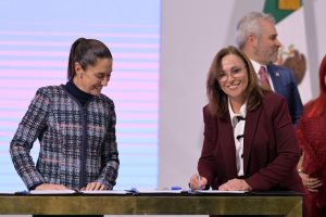 Rocío Nahle y Sheinbaum