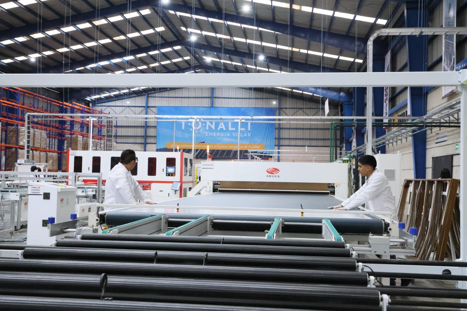 Armenta inaugura la Fábrica de Paneles Solares “Tonalli” paneles solares Tonalli