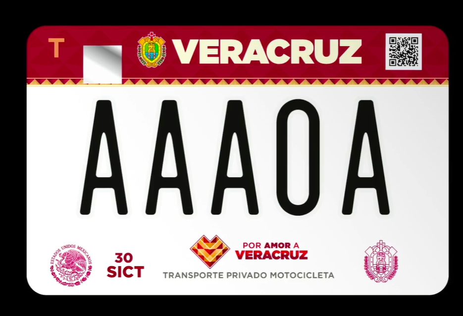 placas motos