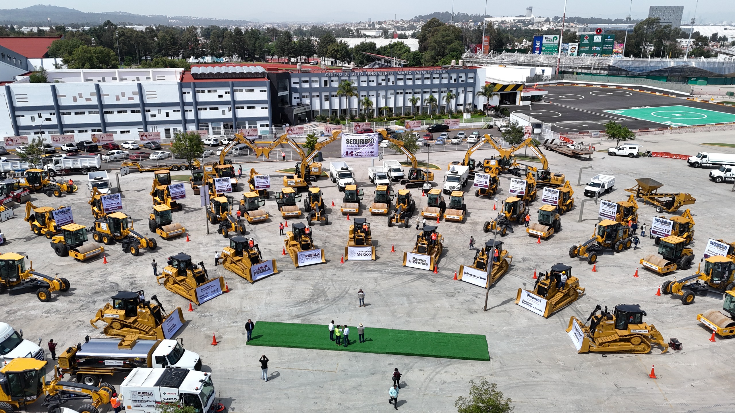 módulos de maquinaria