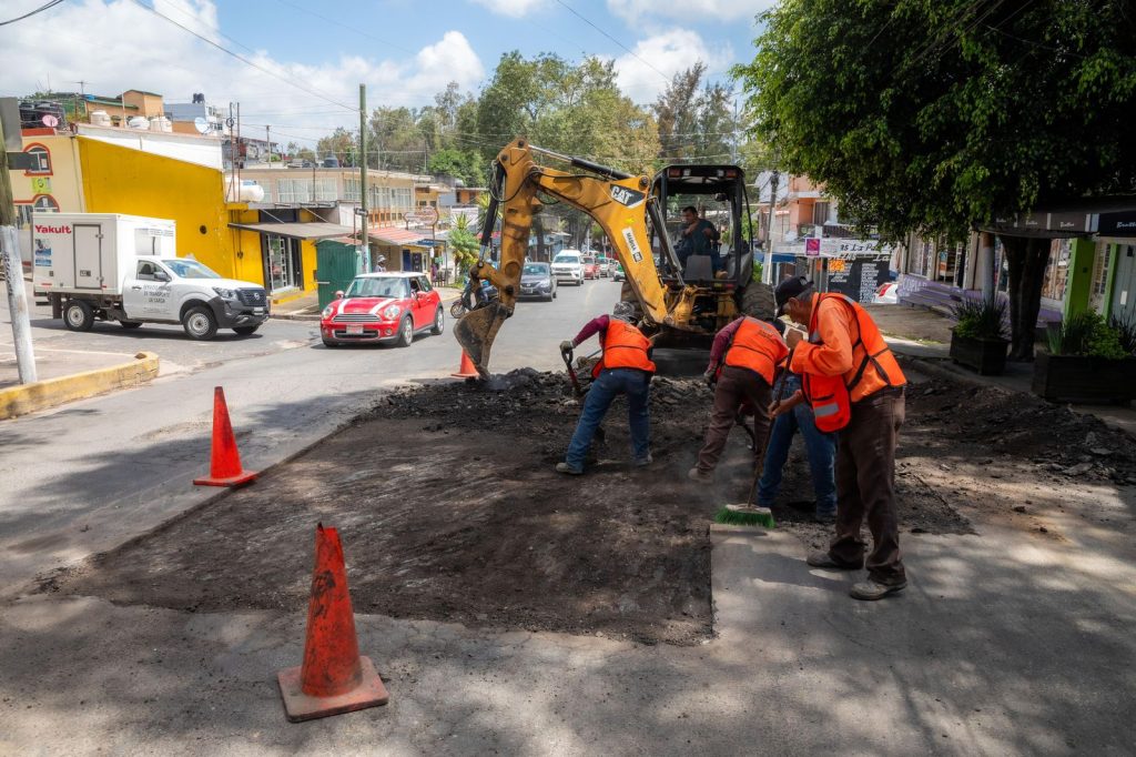 bacheo Miguel Alemán