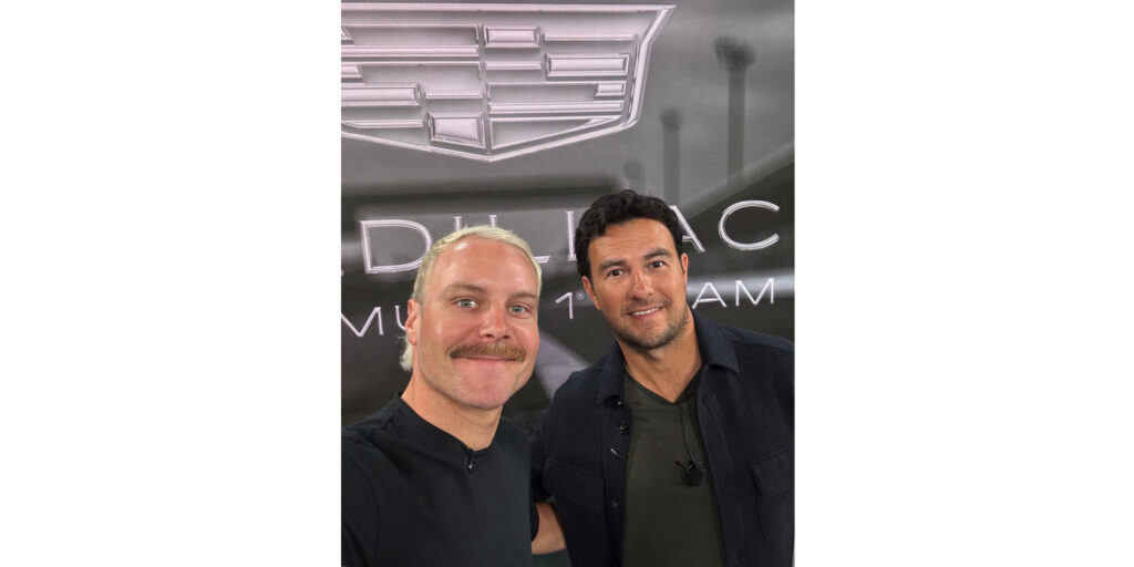 Checo Pérez y Valtteri
