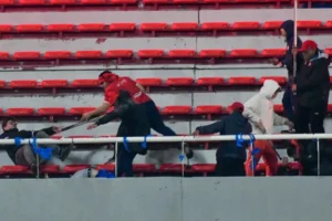 Pelea estadio