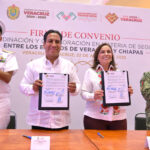 Sur del país se fortalece en seguridad con acuerdo entre Veracruz y Chiapas