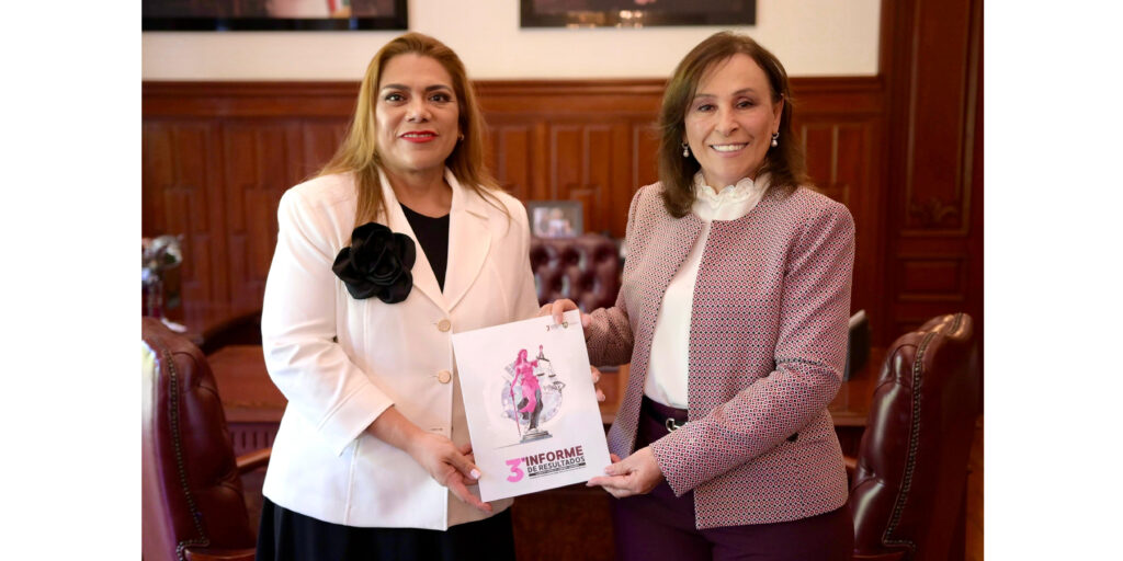 Rocío Nahle y Lisbeth Aurelia Jiménez