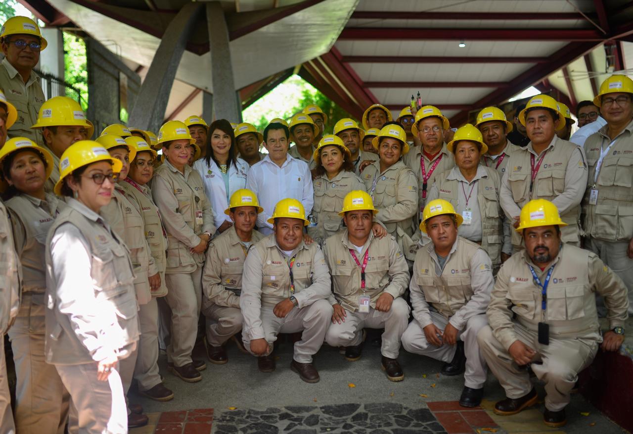 Refuerza Salud estrategia casa por casa contra el dengue en jurisdicción de Poza Rica vectores-dengue