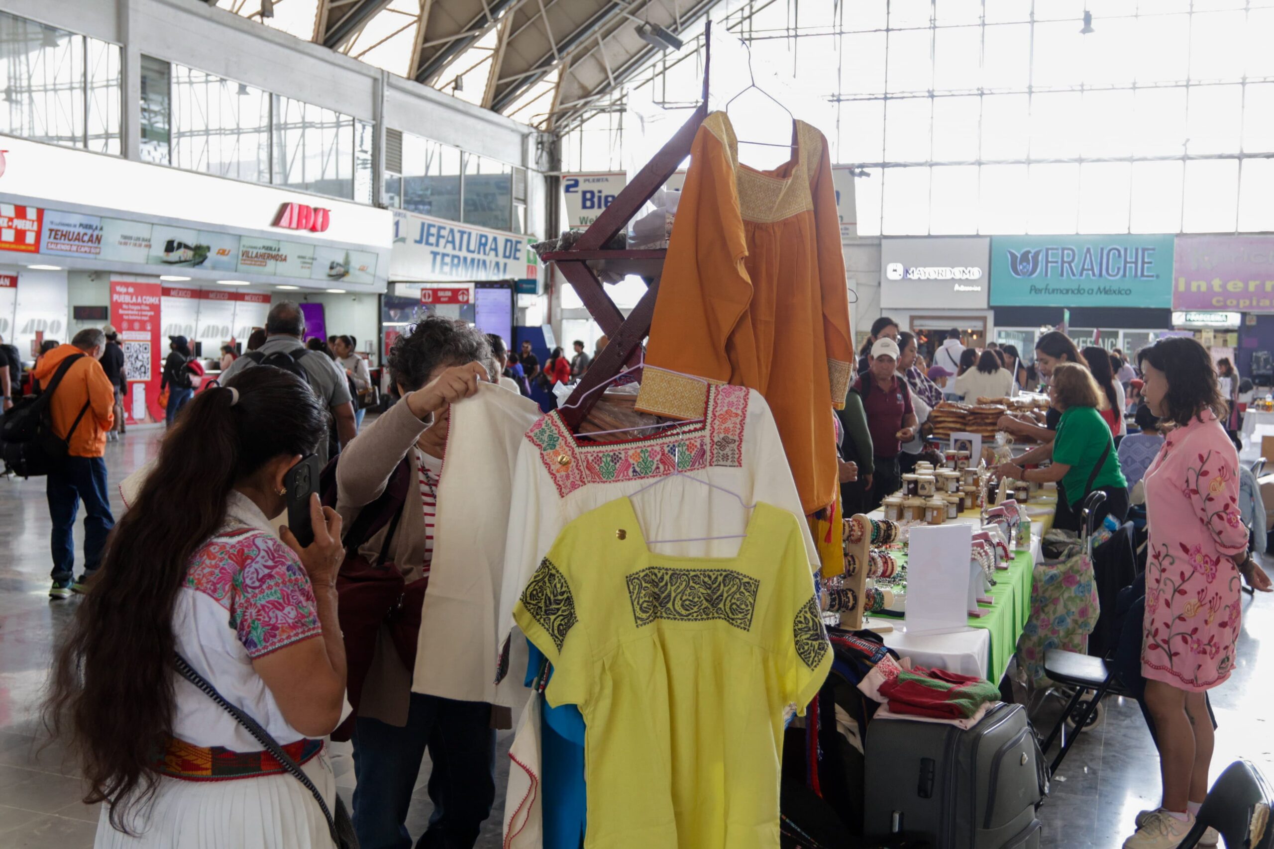 Puebla te da la bienvenida con el Mercadito Artesanal "Del campo a tu mesa" Artesanías CAPU