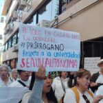 Manifestación rectoría