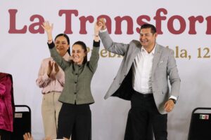 Armenta y Sheinbaum