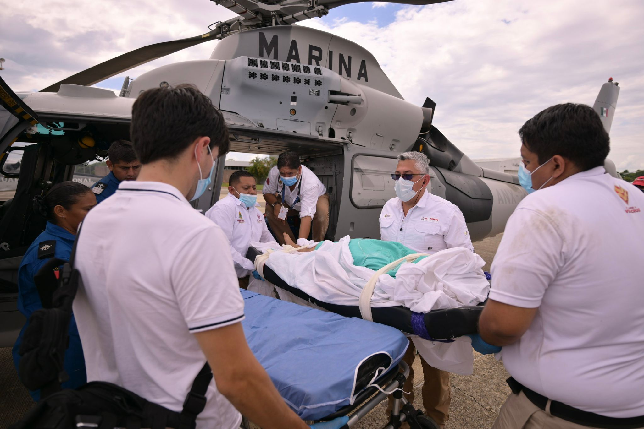 Me voy a encargar de recuperar Poza Rica y Álamo; si algo sé hacer, es construir: Gobernadora Marina-enfermo-puente aéreo