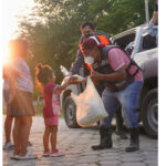 DIF Estatal permanece junto a las familias afectadas en el norte del estado