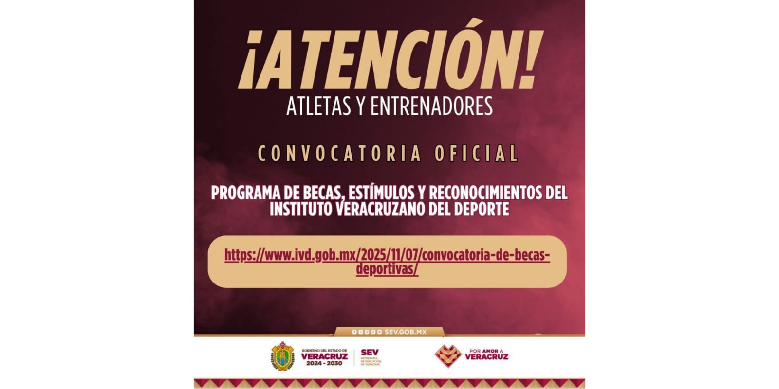 Emite IVD Convocatoria del Programa de Becas, Estímulos y Reconocimientos WhatsApp Image 2025-11-09 at 8.08.20 PM