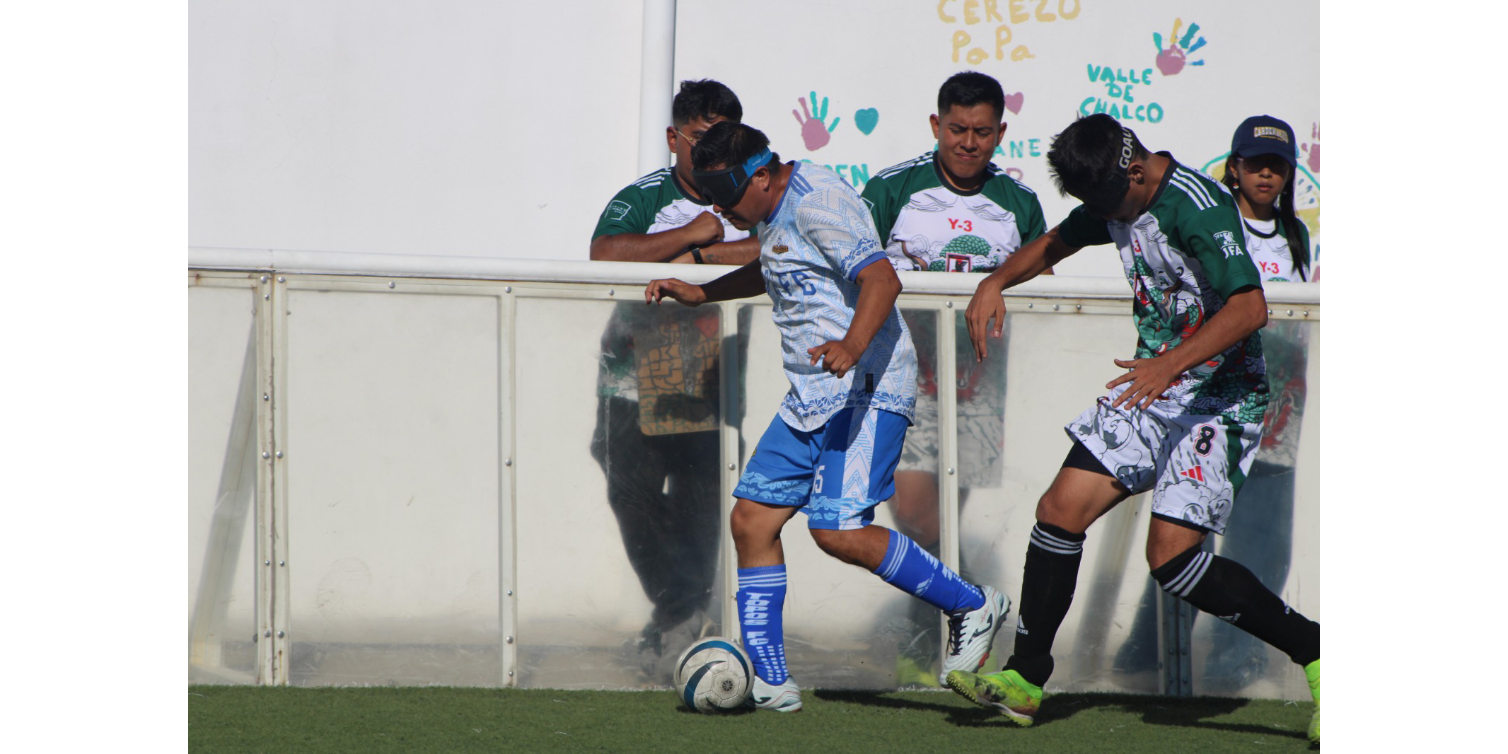 Topos FC, líder del Grupo Sur en la Liga de Fútbol para Ciegos fútbol para ciegos