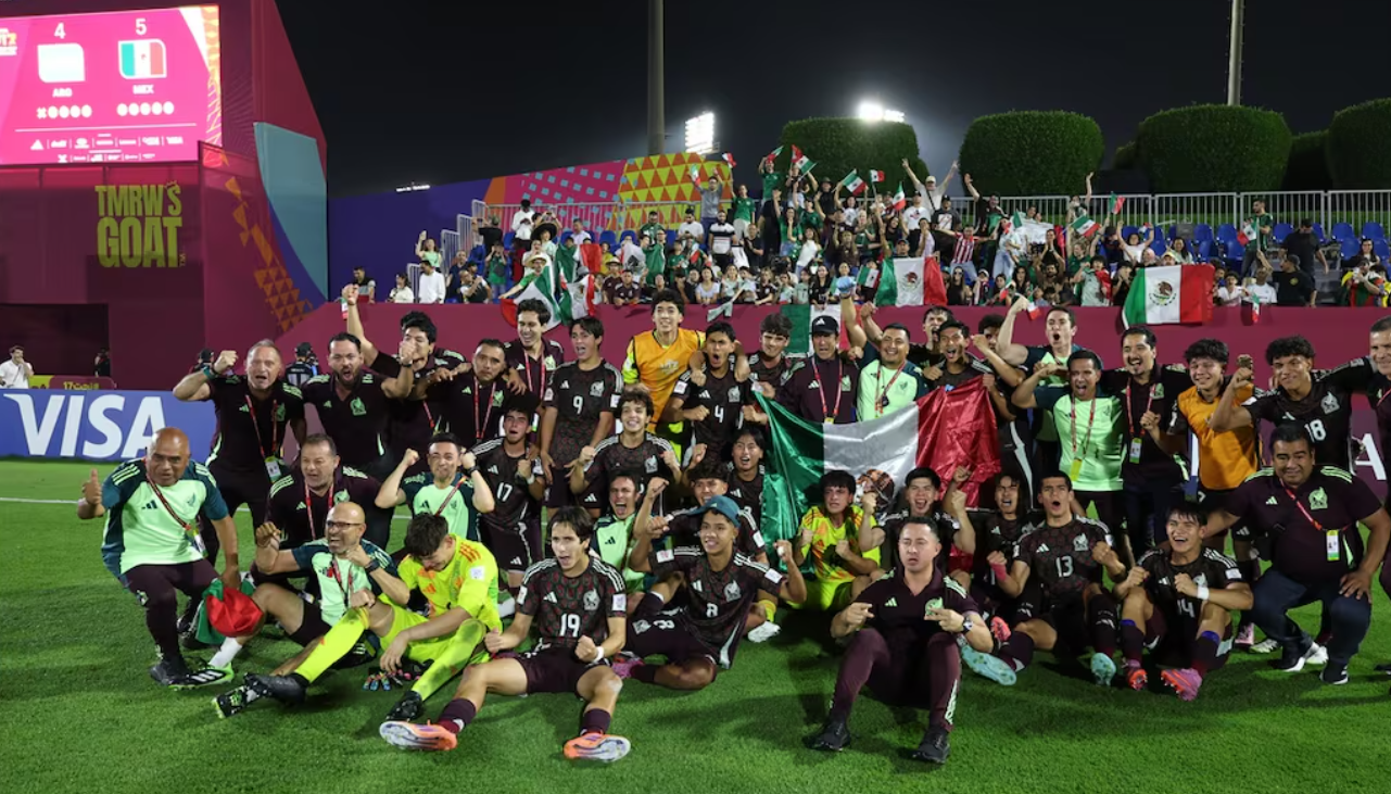México elimina a Argentina y clasifica a octavos de final del Mundial Sub-17 sub