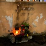 Investiga aparición del rostro de Cristo en una pared en San Pablo Coapan, municipio de Naolinco