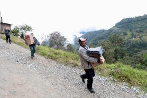 Abrigando corazones-frío