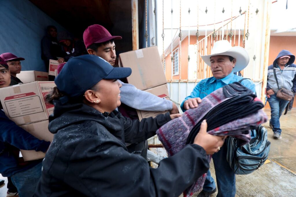 Abrigando corazones-frío