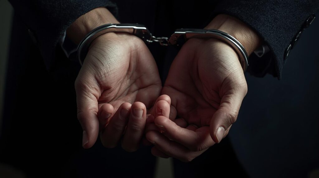 quiero una foto de manos esposadas